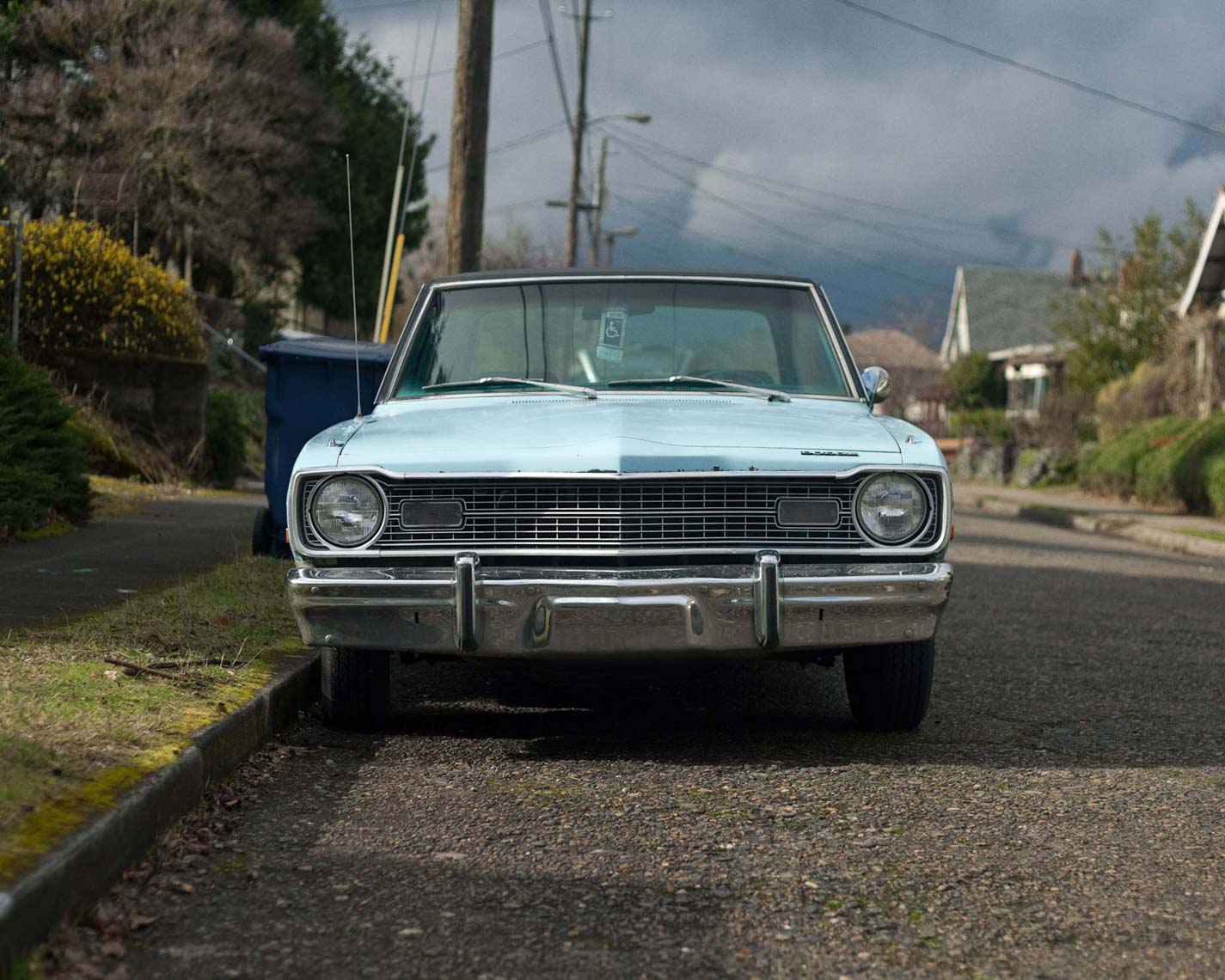 baby blue dodge dart