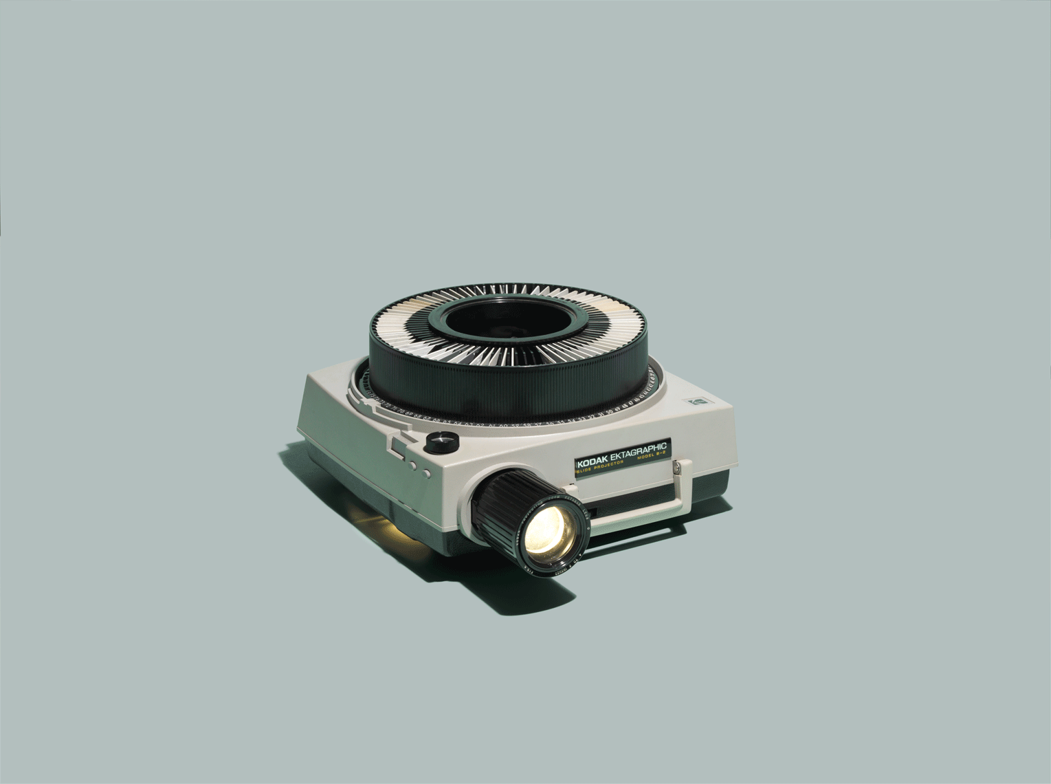 vintage 35mm slide projector animated GIF