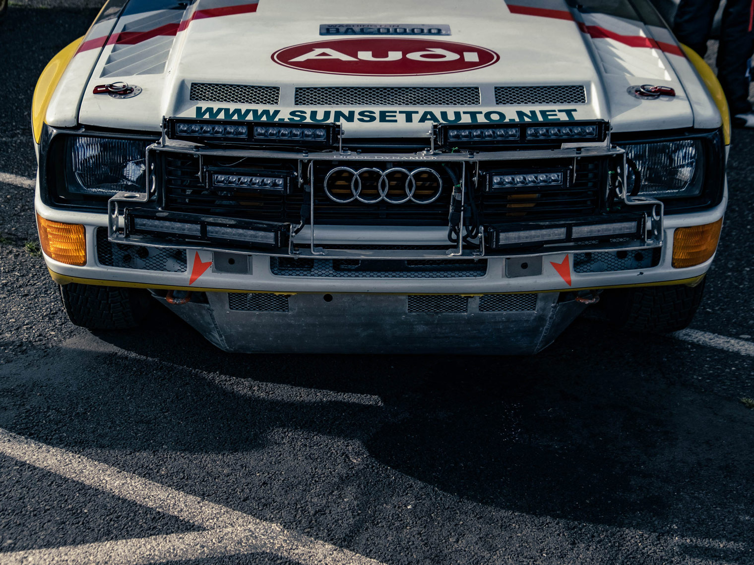 audi sport quattro rally front end