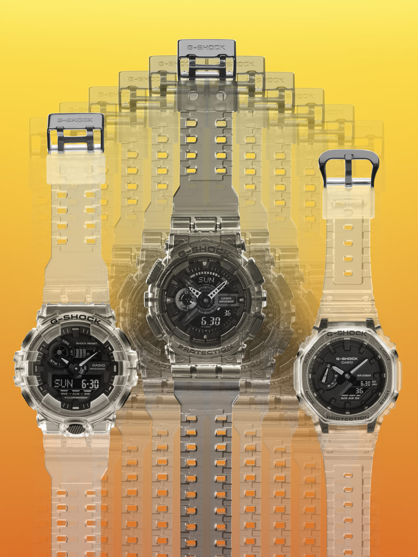 gshock-transparent-watches