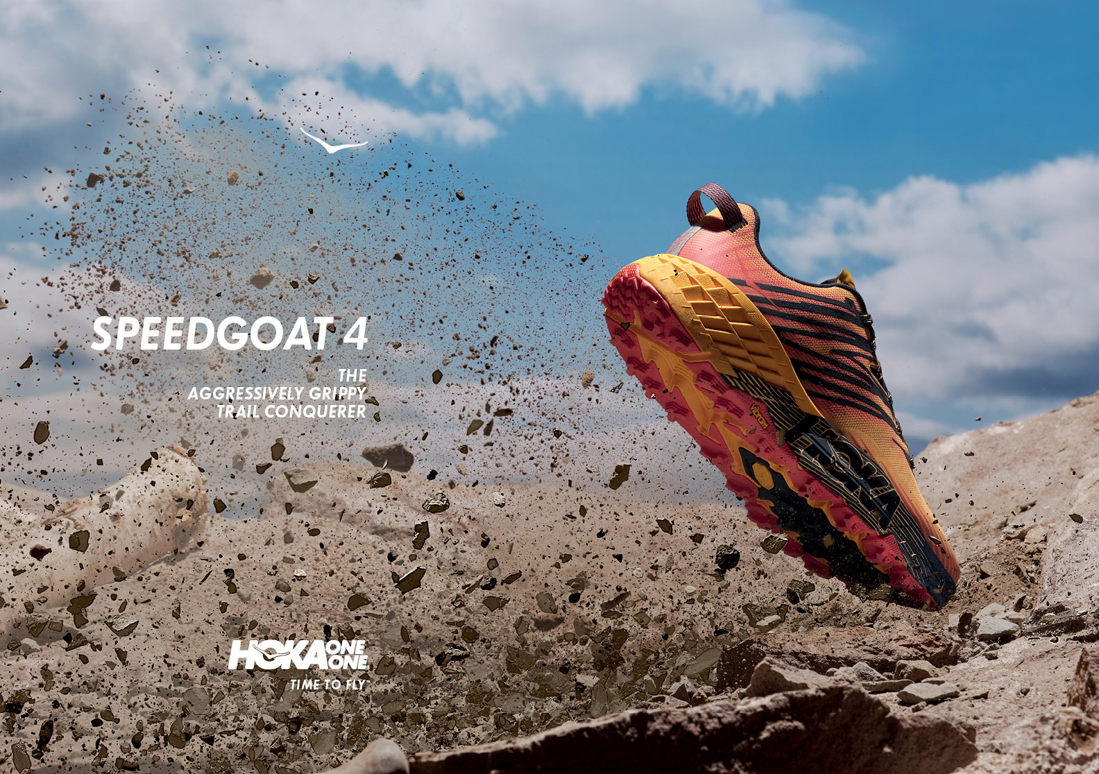 hoka one one trail running shoe speedgoat