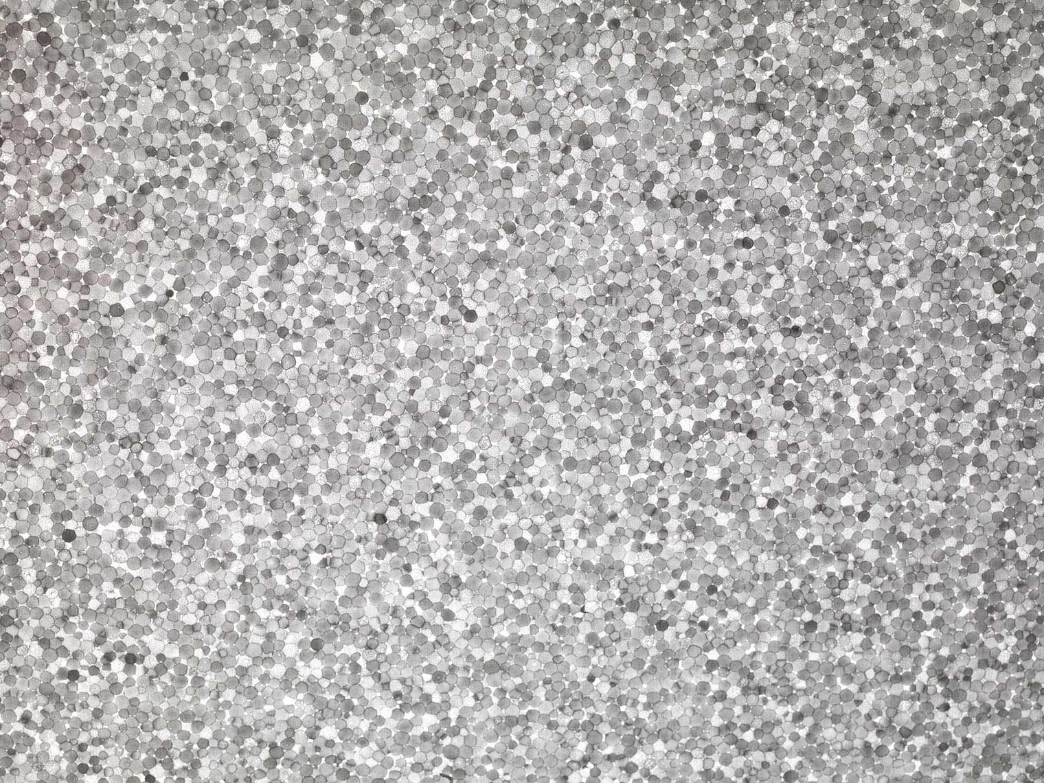 macro image of styrofoam board 